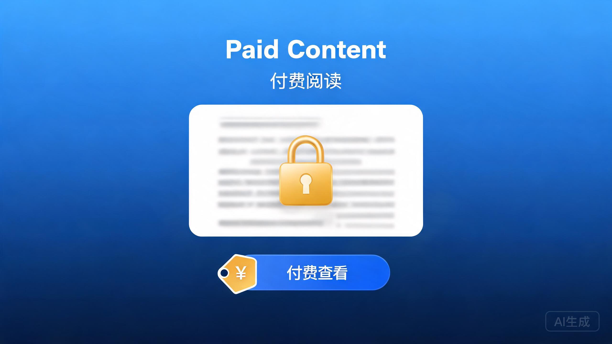 付费阅读插件